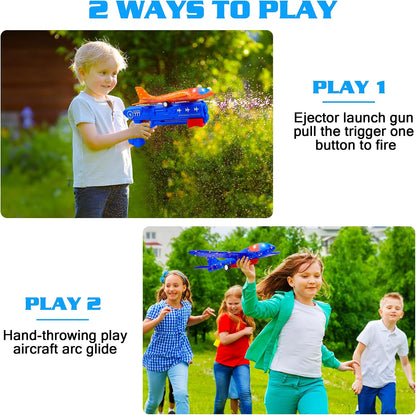 Glider Airplane Launcher Set