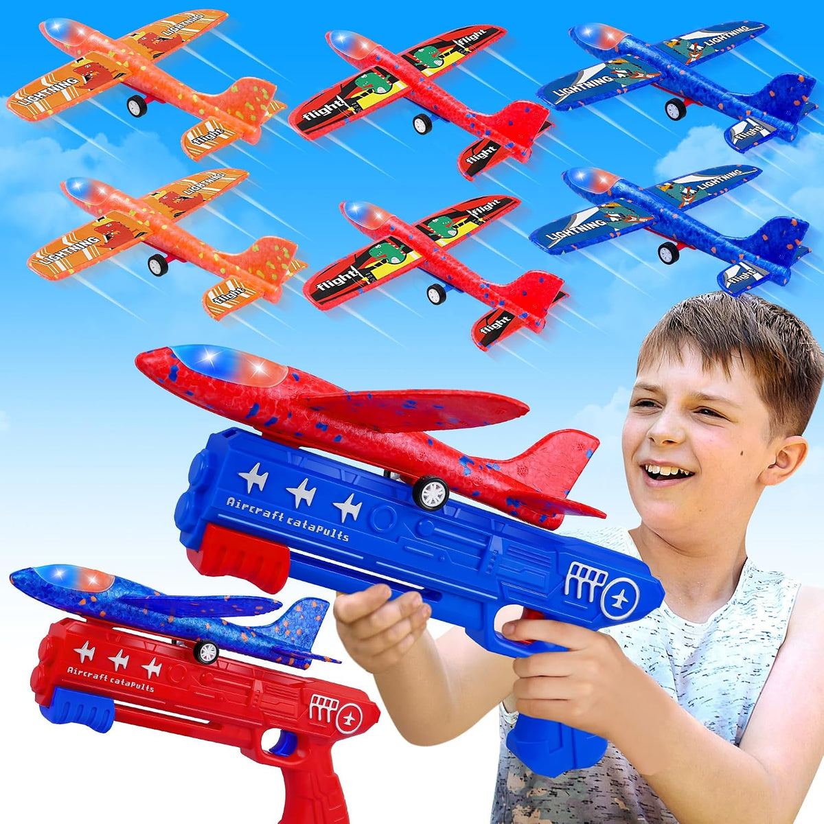 Glider Airplane Launcher Set