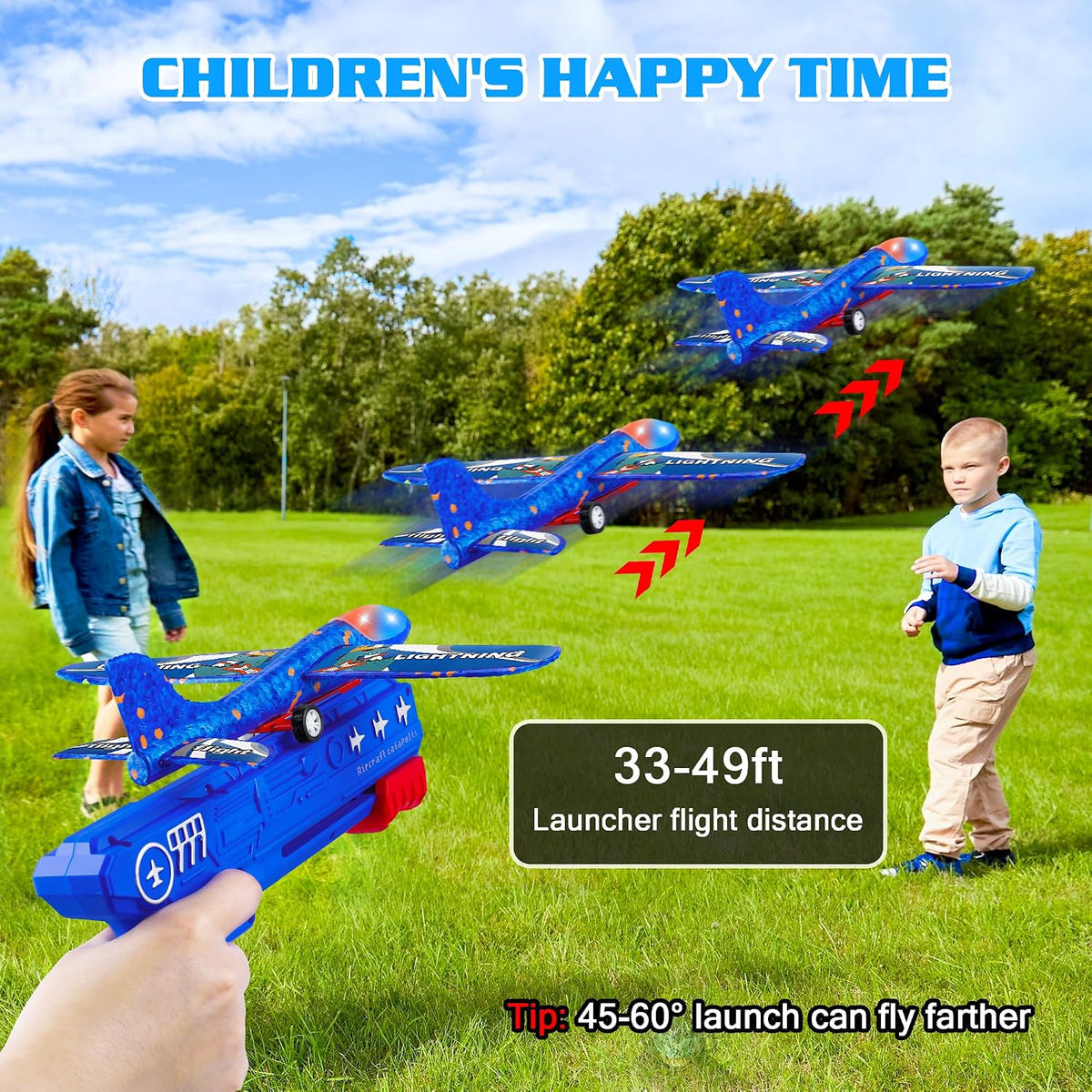 Glider Airplane Launcher Set