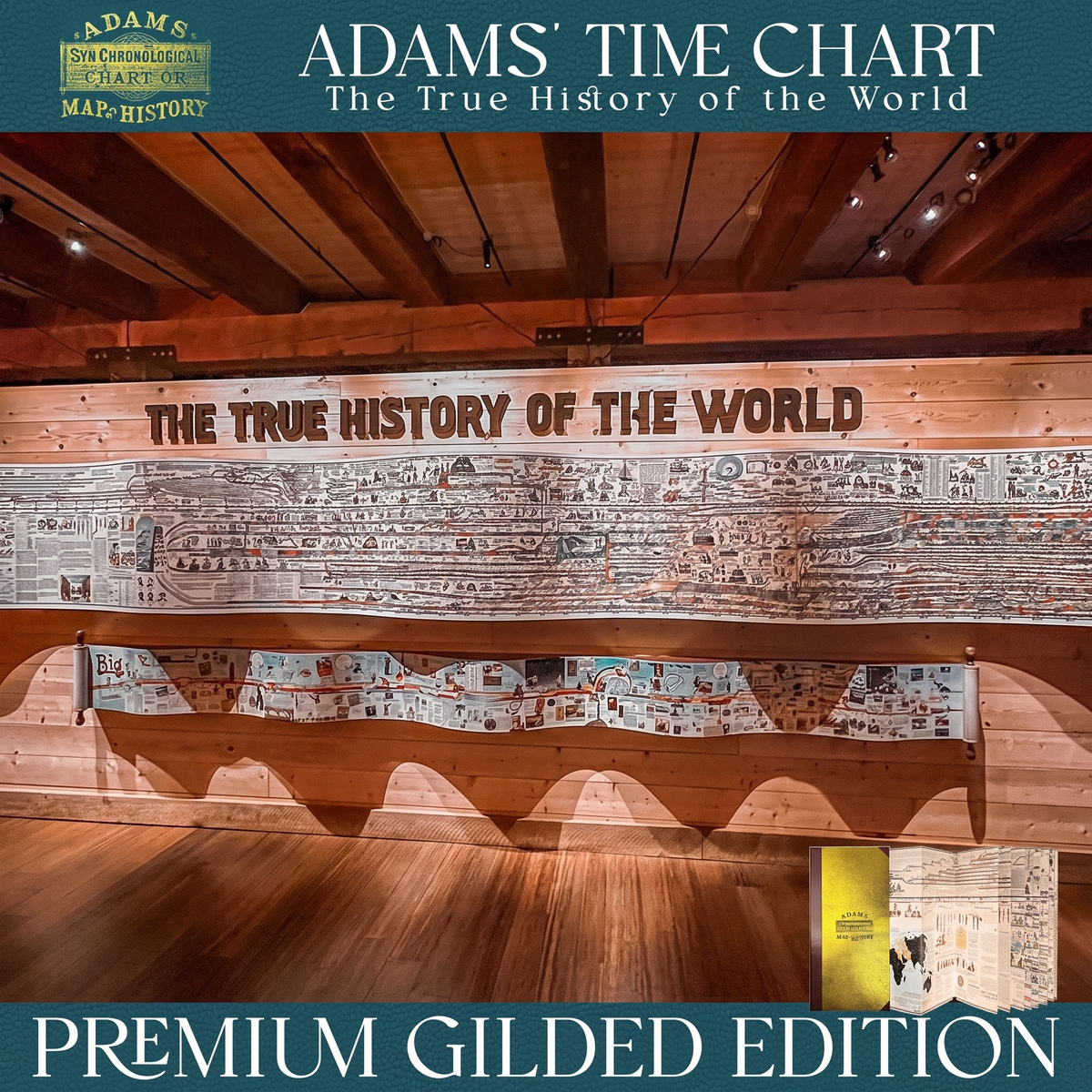 6,000 Years of Biblical & World History on One 23 Foot Timeline